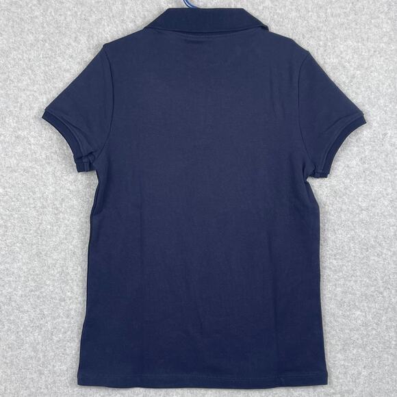K0042 Justice Blue Polo Size M (10) - Picture 3 of 3
